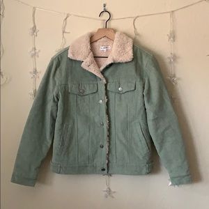 Corduroy Sherpa Jacket
